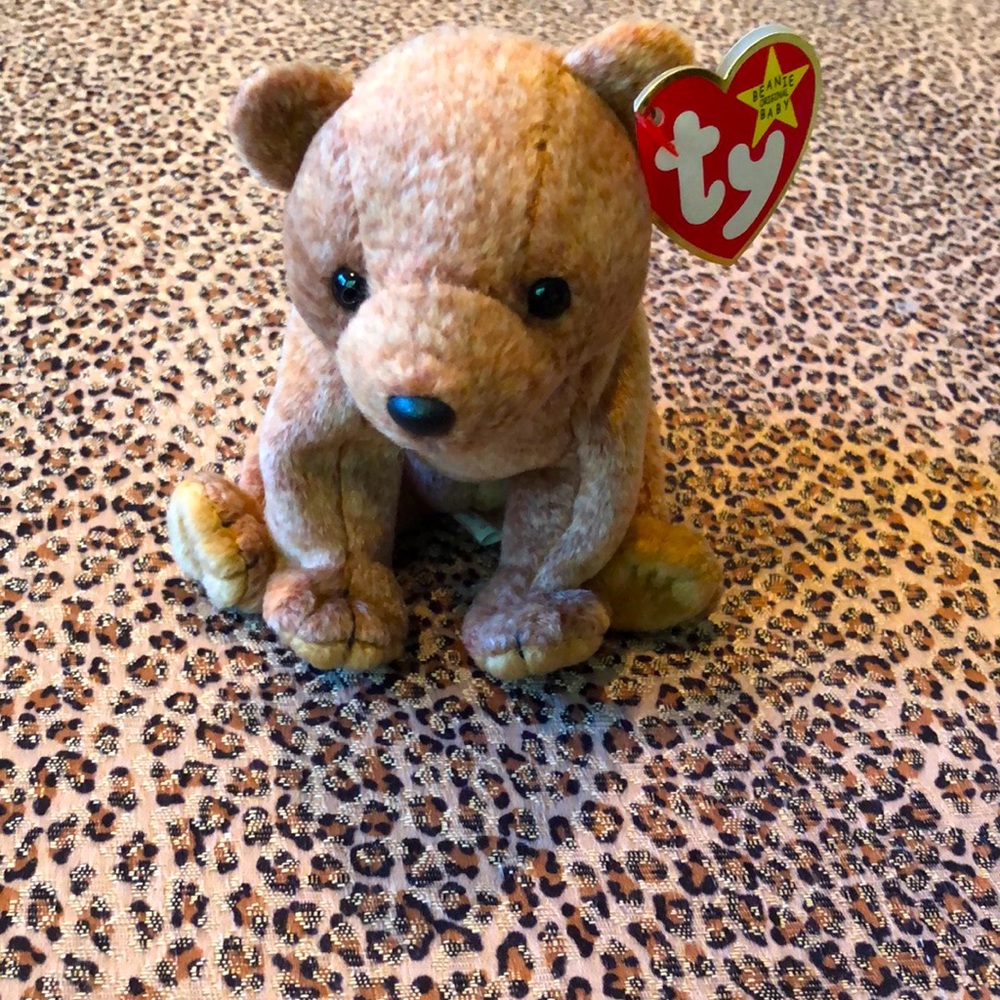 Vintage Ty Beanie Baby Pecan the bear